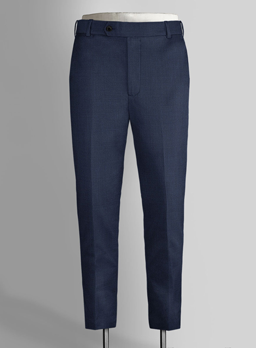 Stretch Royal Blue Wool Suit