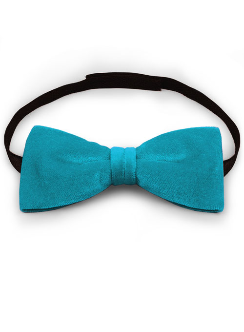 Velvet Bow - Turquoise