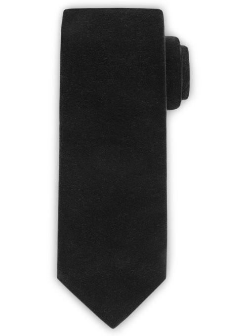 Velvet Tie - Black