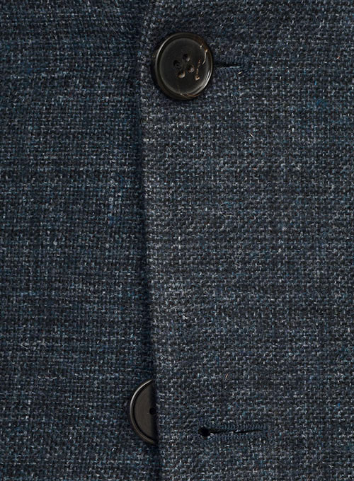 Vintage Glasgow Blue Tweed Jacket